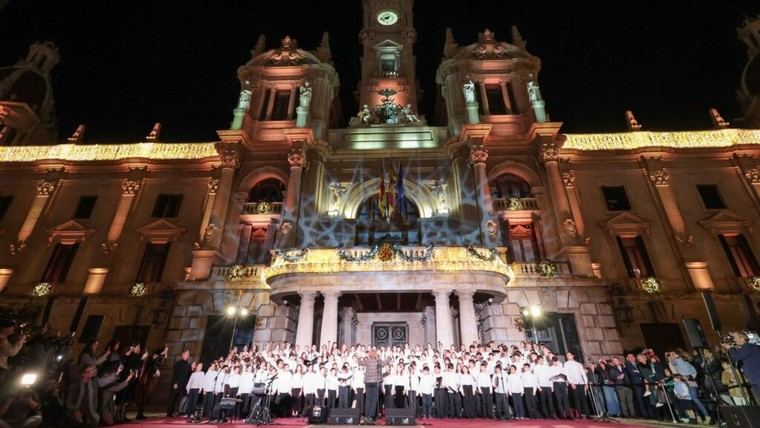 València da inicio a la Navidad con un espectáculo de música y luces