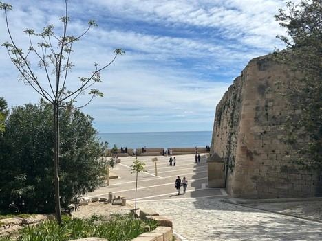 Finalizan las obras de rehabilitación del baluarte de Santa Ana en el Castillo de Santa Bárbara
