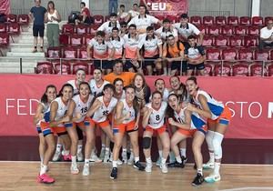 La Universitat de València gana el oro en baloncesto femenino universitario