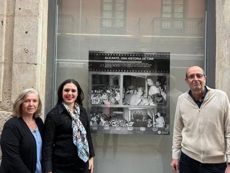Exposición en Alicante celebra más de un siglo de historia del cine