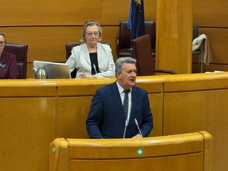 Martínez Mus aboga por una reforma del modelo de costas en el Senado, inspirándose en la legislación valenciana