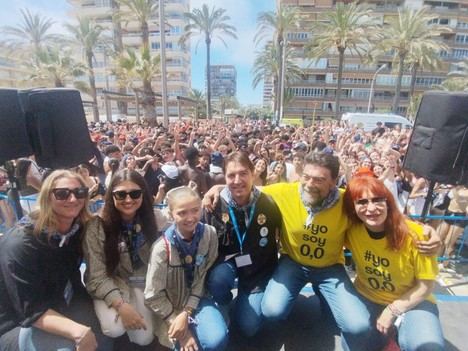 Más de 12.000 jóvenes participan en la fiesta sin alcohol de Santa Faz