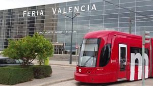 Metrovalencia habilita tranvías especiales para ferias y competiciones en Feria Valencia