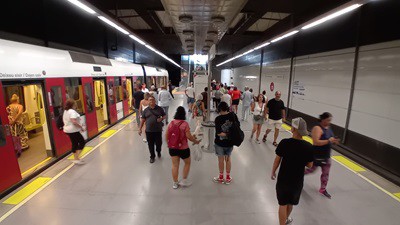 Metrovalencia vuelve a sus horarios normales el lunes tras finalizar cortes de servicio