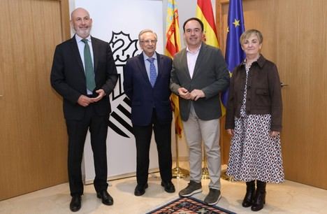 Pérez Llorca dialoga con el grupo Fuertes sobre sus inversiones en Valencia