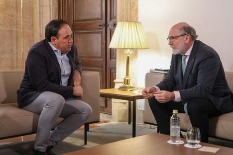 Pérez Llorca dialoga con el presidente de Tragsa sobre proyectos en Valencia
