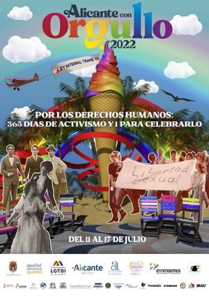 Alicante celebra su Semana del Orgullo con diversas actividades en julio