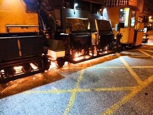 TRAM d’Alacant completa el mantenimiento de vías en varias líneas tranviarias