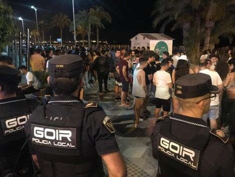 Alicante despliega 400 efectivos diarios para garantizar la seguridad en las Hogueras