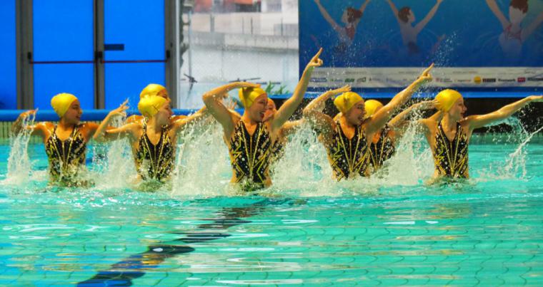 Valencia acoge una exhibición de natación artística solidaria el 22 de marzo