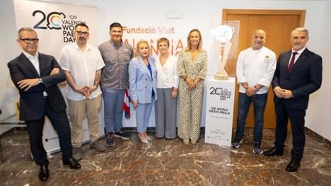 València acoge el World Paella Day con 12 chefs internacionales el 20 de septiembre