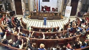 València acoge un Pleno Infantil donde se aprueban propuestas de mejora de los escolares