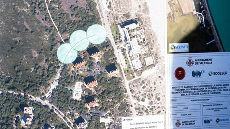 València instalará 11 cañones de agua para prevenir incendios en La Devesa antes de 2025
