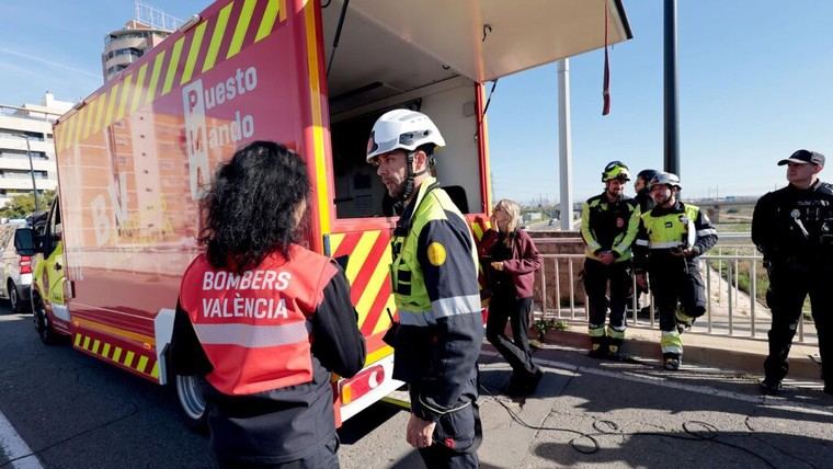 València realiza su primer simulacro de inundación con más de 100 efectivos movilizados