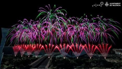 València dará la bienvenida a 2026 con un espectacular castillo de fuegos artificiales