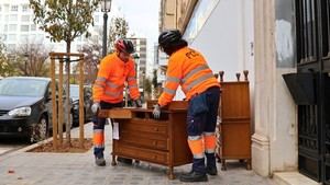 València recoge 7.000 toneladas de muebles en el primer semestre de 2025