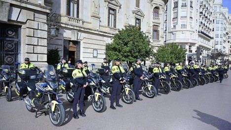 València suma 34 motoristas a su Policía Local para mejorar la seguridad vial