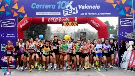 Más de 3.000 mujeres participarán en la 12ª edición de la 10KFem en València