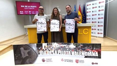 València celebra el Día de la Pilota con actividades y partidas hasta el 21 de septiembre